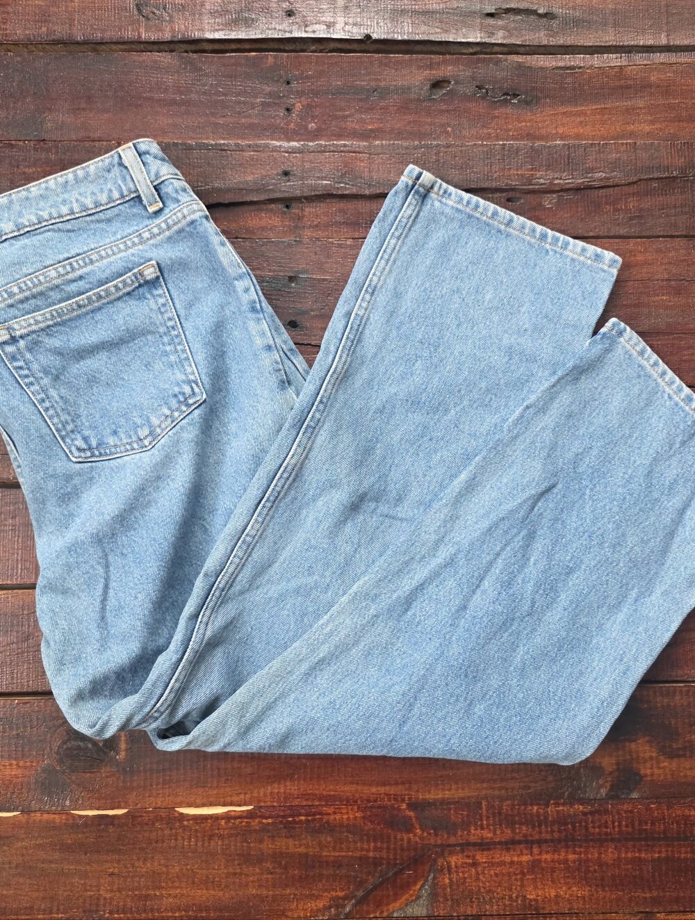 L.L. Bean Classic Straight Fit Women Jeans Size 14P